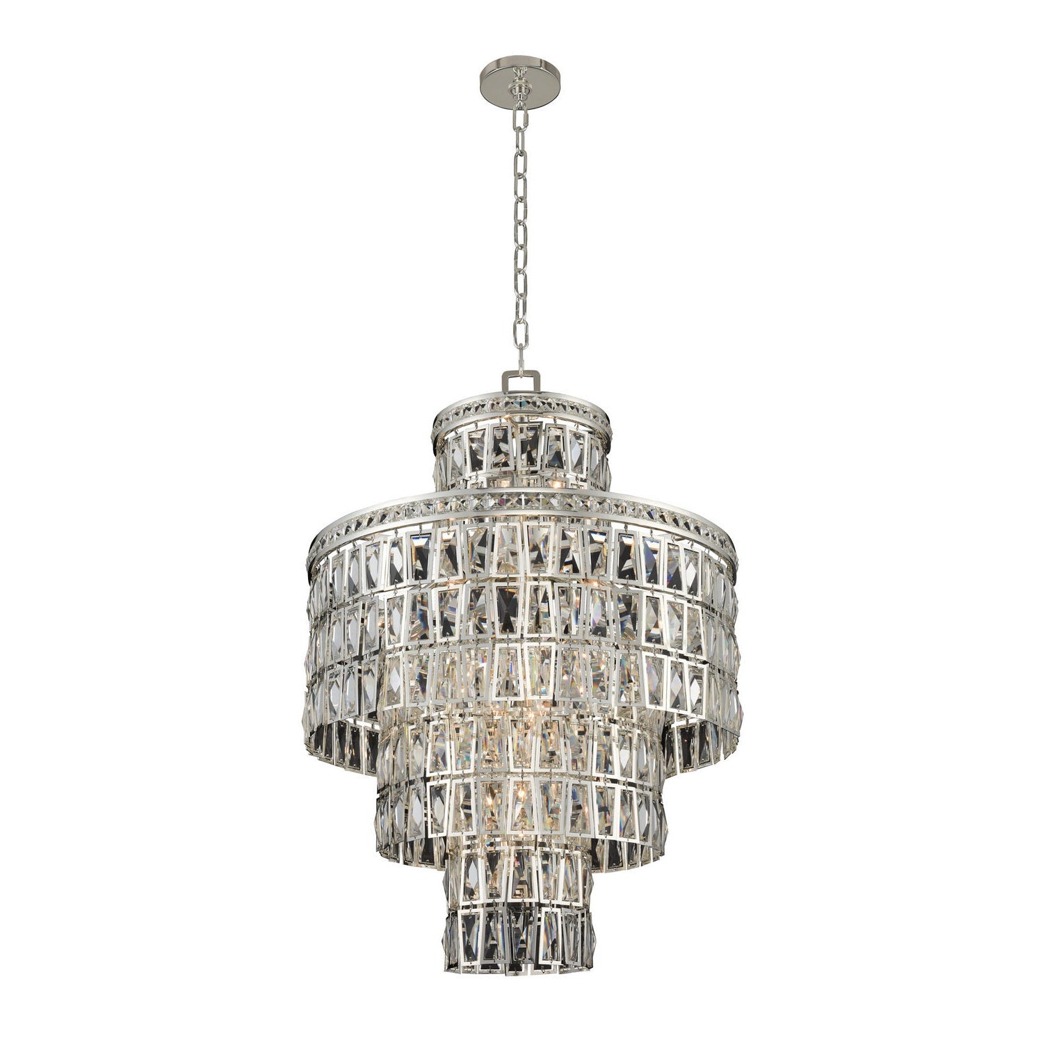 Allegri - 033251-014-FR001 - 13 Light Pendant - Kasturi - Silver