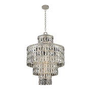Allegri - 033251-014-FR001 - 13 Light Pendant - Kasturi - Silver