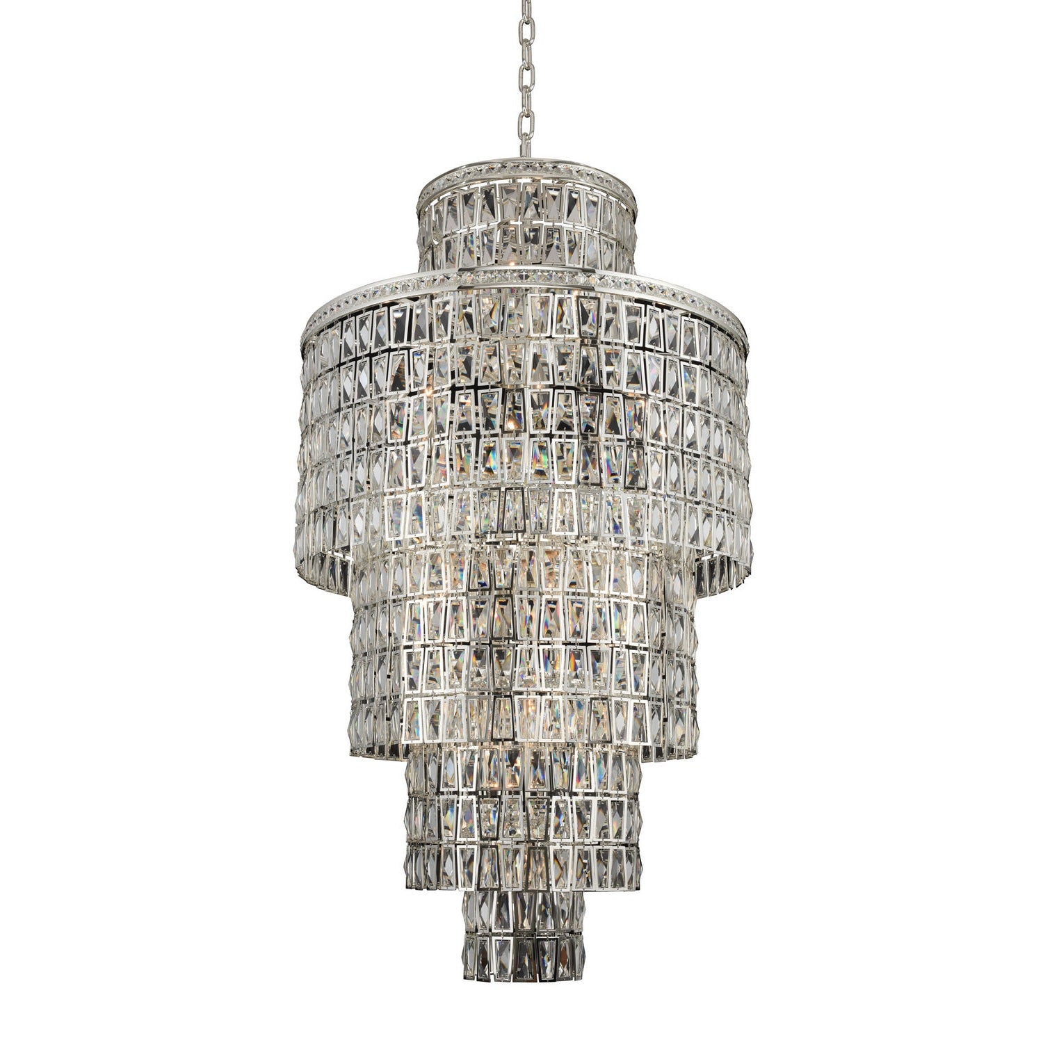 Allegri - 033252-014-FR001 - 22 Light Pendant - Kasturi - Silver