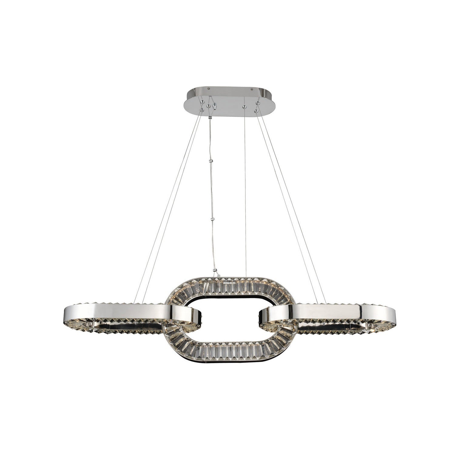 Allegri - 034351-010-FR001 - LED Foyer Pendant - Catena - Chrome