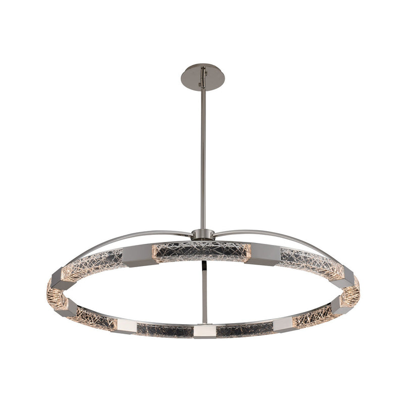Allegri - 034852-046-FR001 - LED Pendant - Athena - Polish Nickel