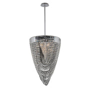 Allegri - 035350-010-FR001 - 12 Light Foyer Pendant - Mira - Chrome
