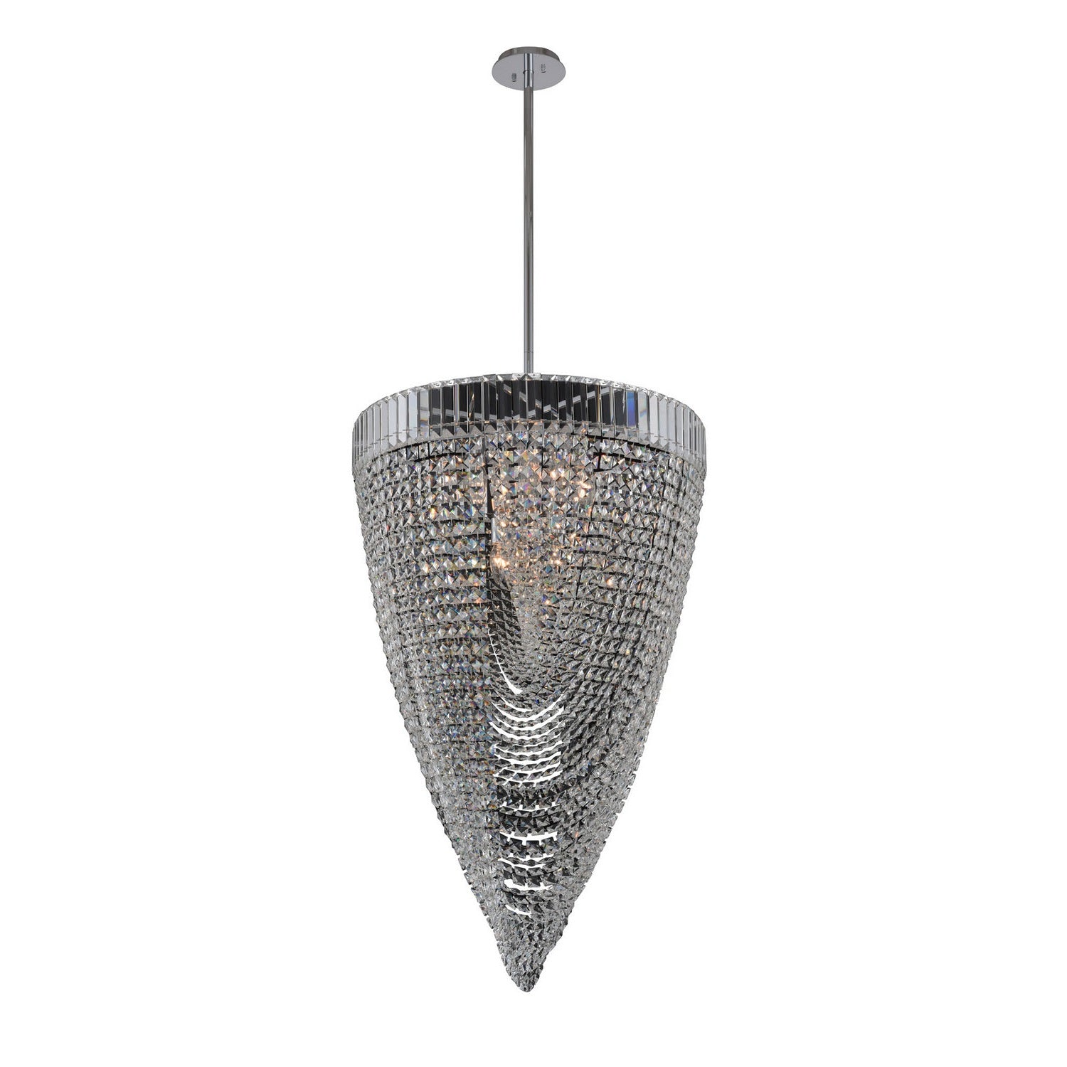 Allegri - 035351-010-FR001 - 18 Light Foyer Pendant - Mira - Chrome