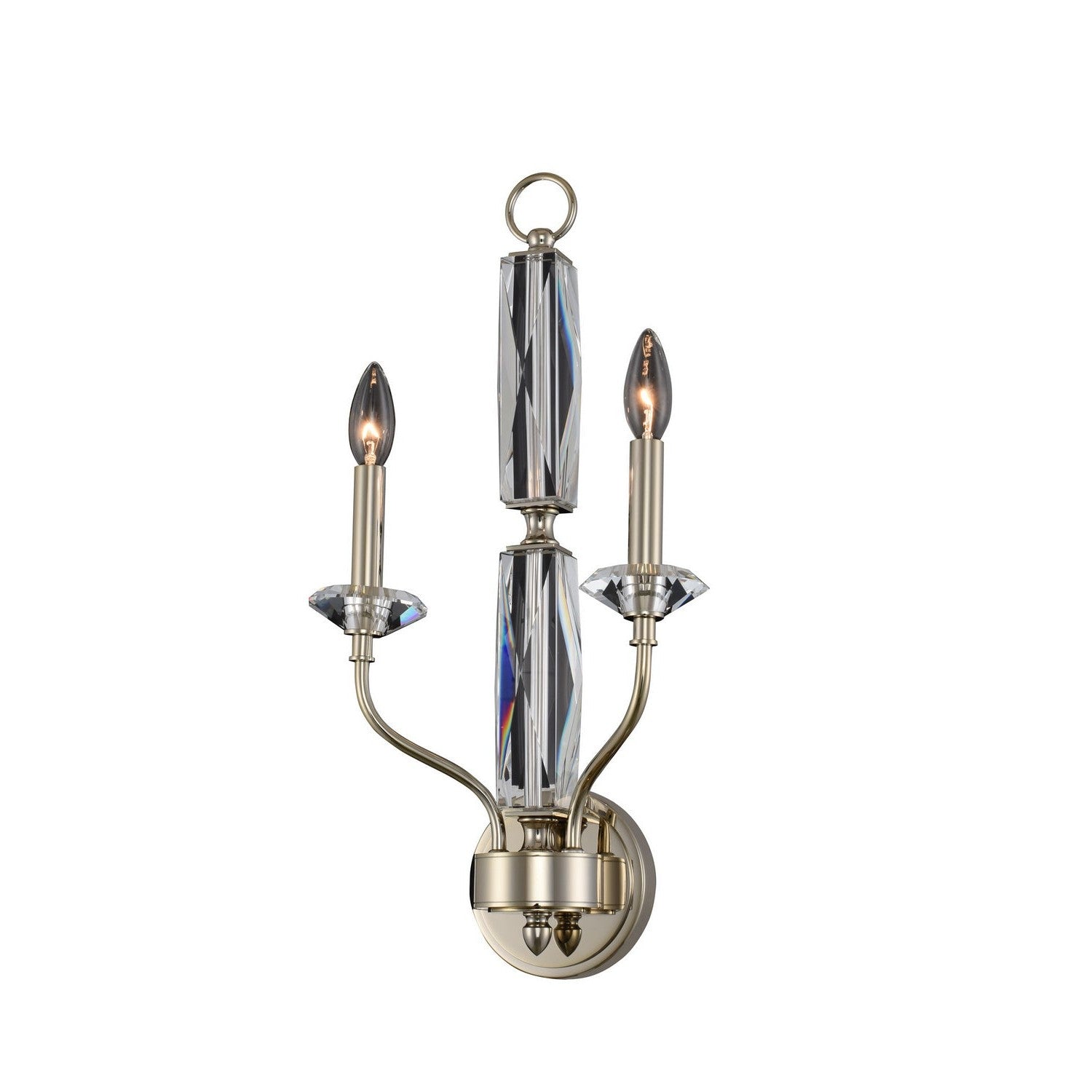 Allegri - 035620-041-FR001 - Two Light Wall Sconce - Savia - Champagne Gold