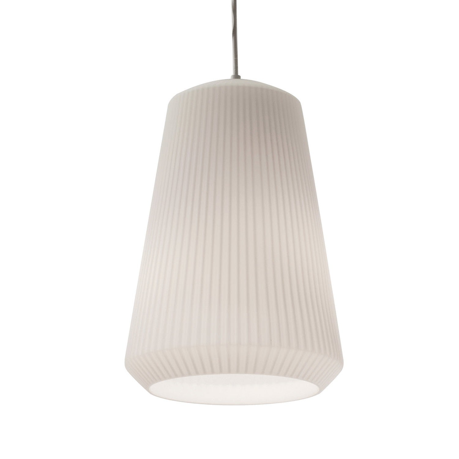 AFX Lighting - ISLP11WH - One Light Pendant - Isla - White
