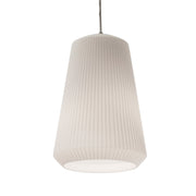 AFX Lighting - ISLP11WH - One Light Pendant - Isla - White
