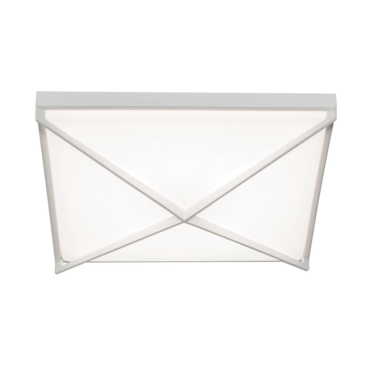 AFX Lighting - PEAF1624LAJUDWH - LED Flush Mount - Pearson - White