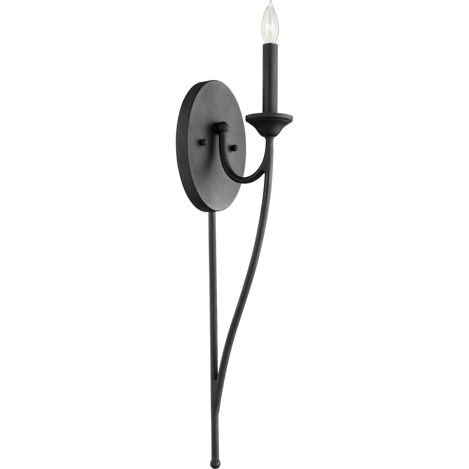 Quorum - 5650-1-69 - One Light Wall Mount - Brooks - Textured Black
