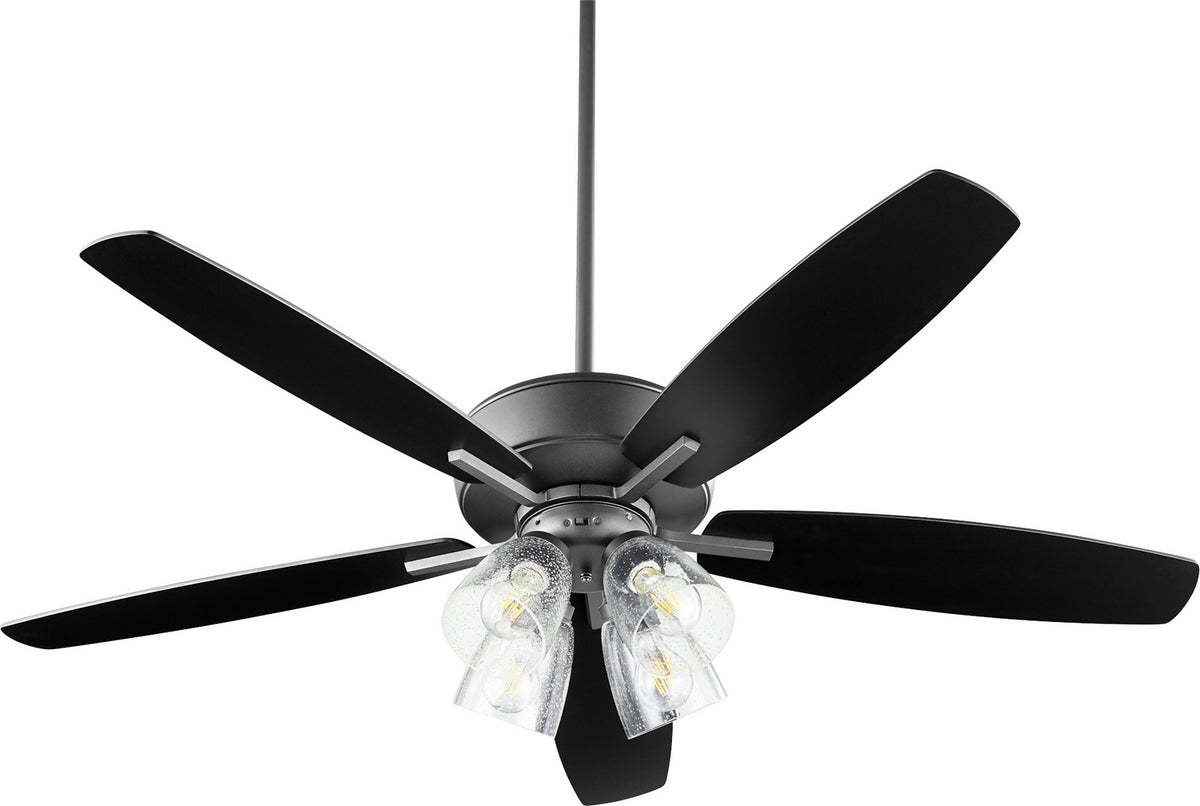 Quorum - 70525-469 - 52" Ceiling Fan - Breeze - Textured Black