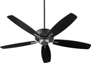 Quorum - 7052-69 - 52"Ceiling Fan - Breeze - Textured Black