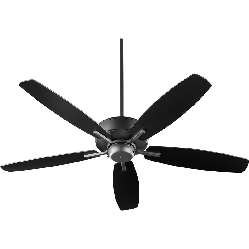 Quorum - 7052-69 - 52"Ceiling Fan - Breeze - Textured Black