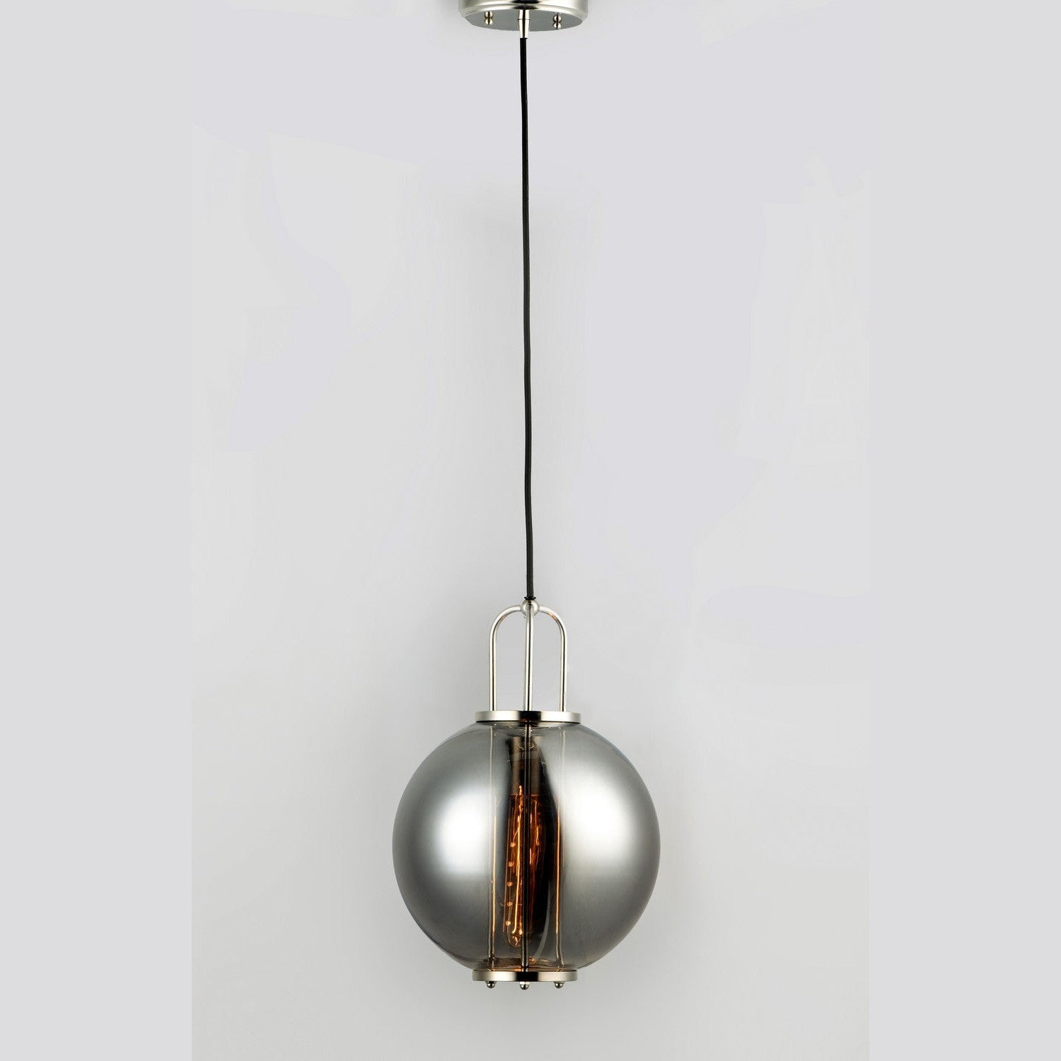 Maxim - 10084MSKPN - One Light Pendant - Minaret - Polished Nickel