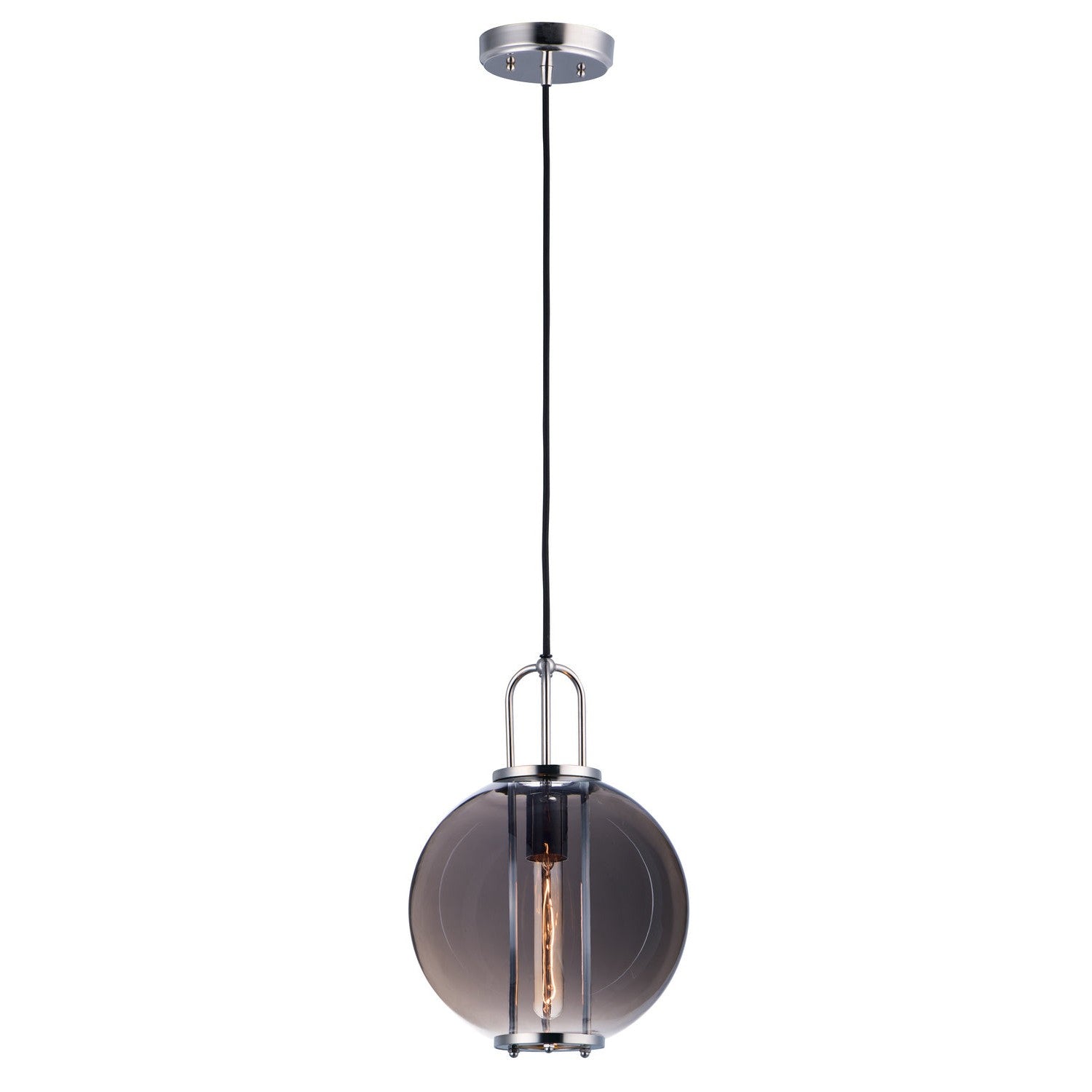 Maxim - 10084MSKPN - One Light Pendant - Minaret - Polished Nickel