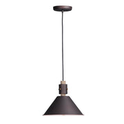 Maxim - 10089OIWWD - One Light Pendant - Tucson - Oil Rubbed Bronze / Weathered Wood