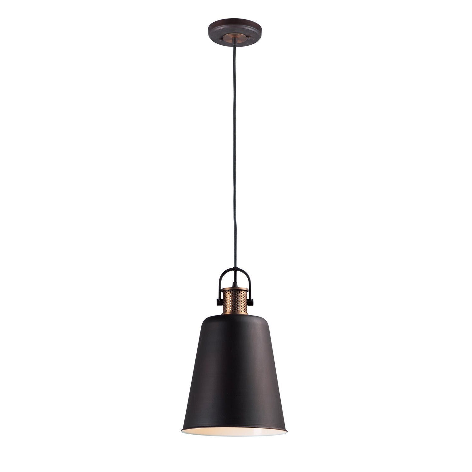 Maxim - 10085OIAB - One Light Pendant - Sedona - Oil Rubbed Bronze / Antique Brass