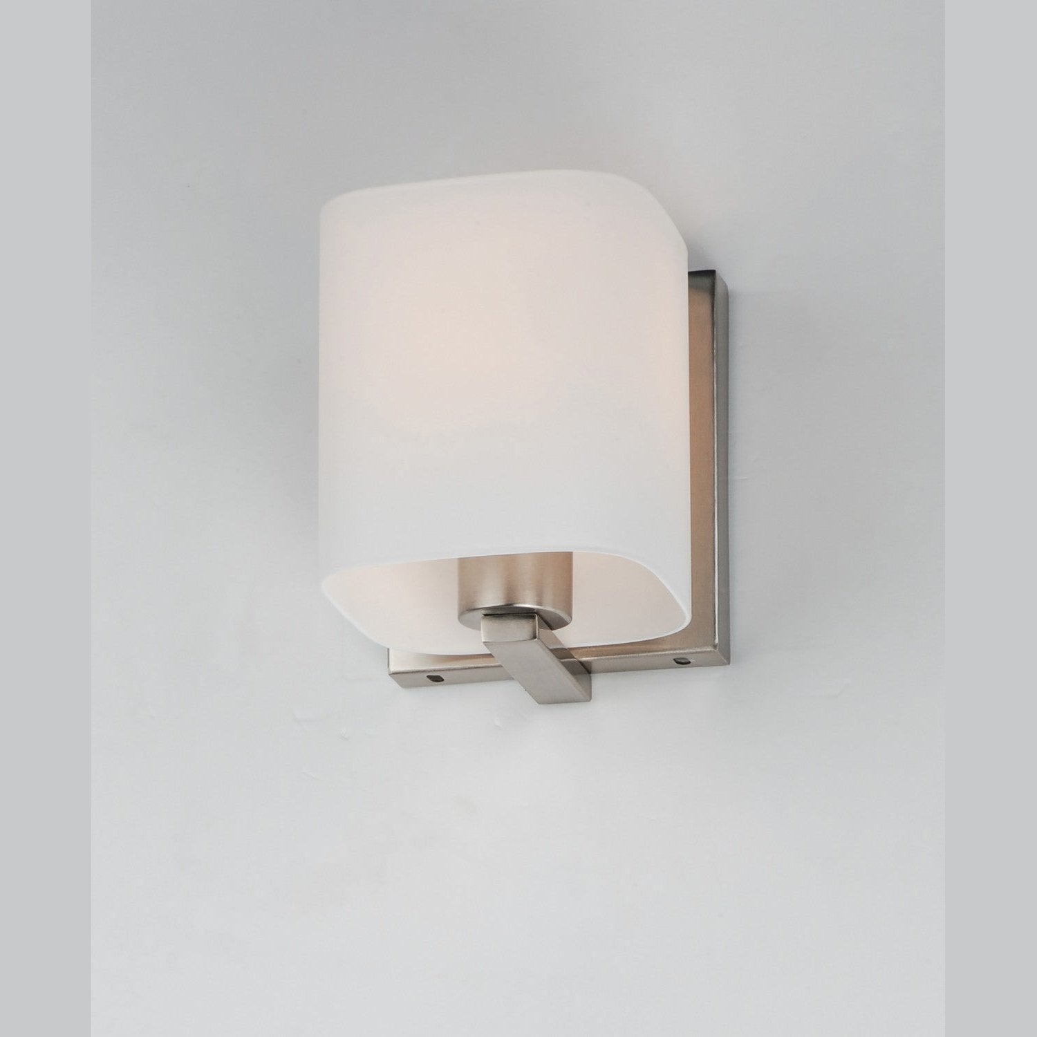 Maxim - 11251SWSN - One Light Bath Vanity - Wrap - Satin Nickel