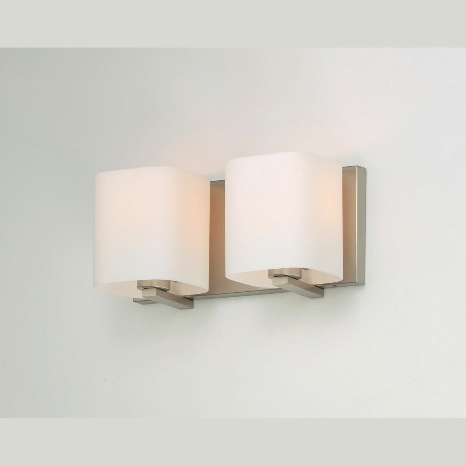 Maxim - 11252SWSN - Two Light Bath Vanity - Wrap - Satin Nickel