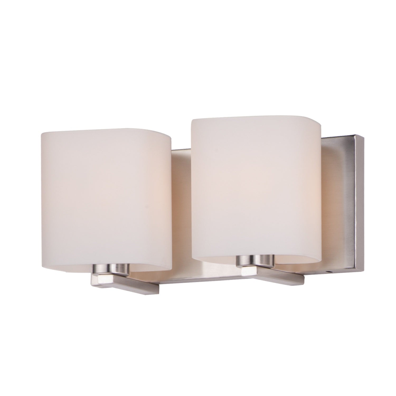 Maxim - 11252SWSN - Two Light Bath Vanity - Wrap - Satin Nickel