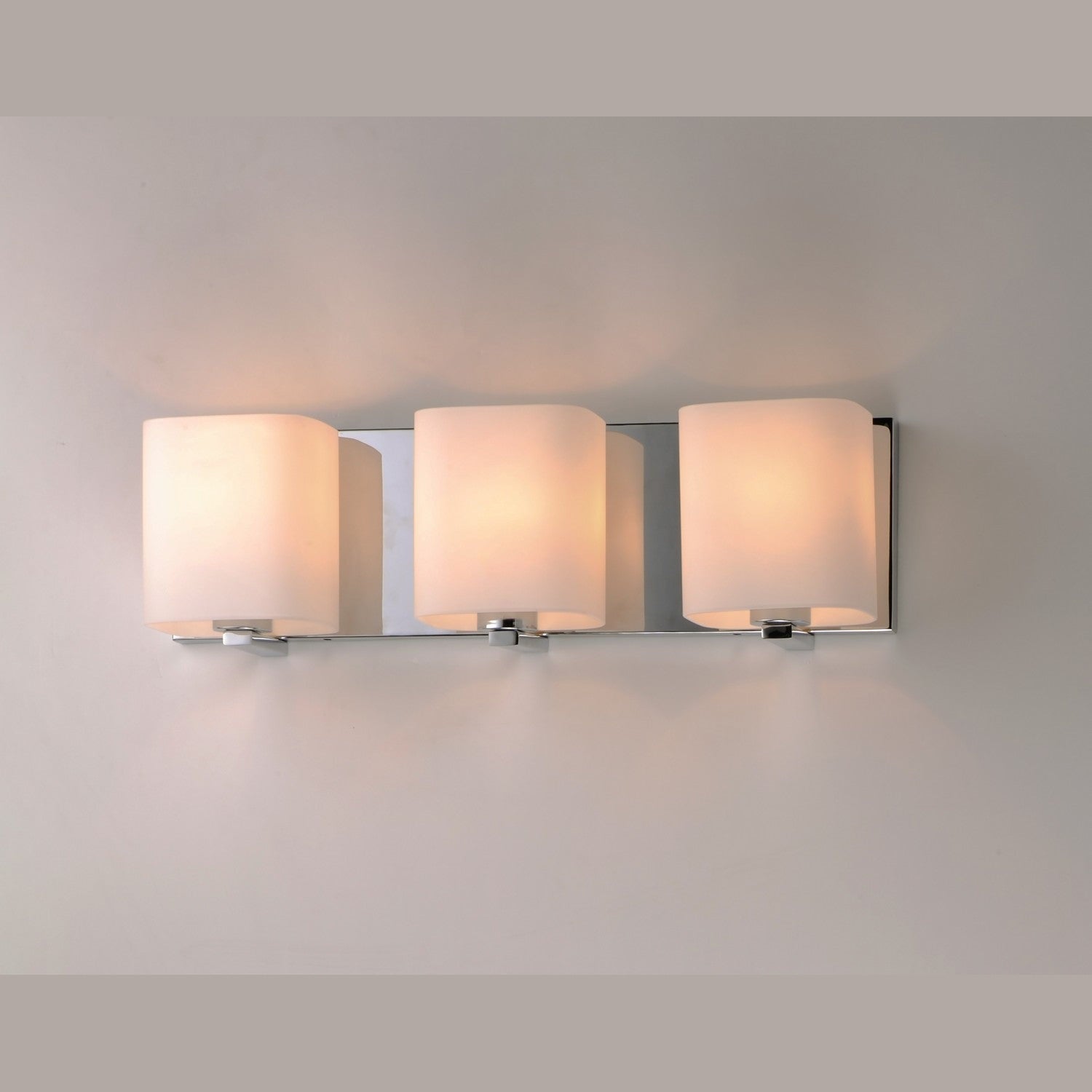 Maxim - 11253SWPC - Three Light Bath Vanity - Wrap - Polished Chrome
