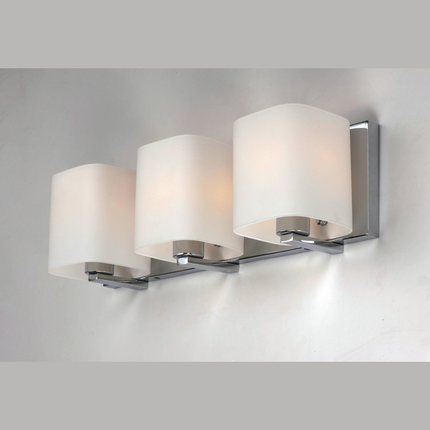Maxim - 11253SWPC - Three Light Bath Vanity - Wrap - Polished Chrome