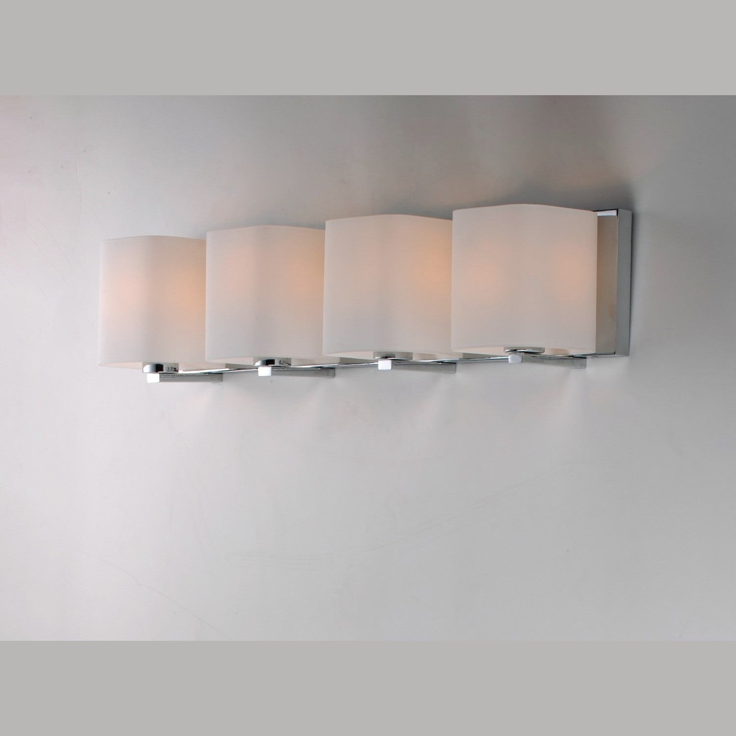 Maxim - 11254SWPC - Four Light Bath Vanity - Wrap - Polished Chrome