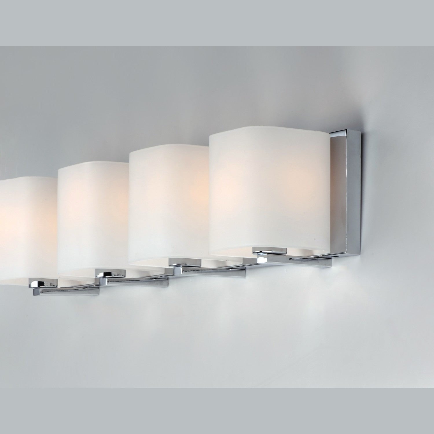 Maxim - 11254SWPC - Four Light Bath Vanity - Wrap - Polished Chrome
