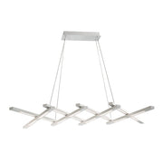 Modern Forms - PD-32880-AL - LED Linear Pendant - Scissors - Brushed Aluminum