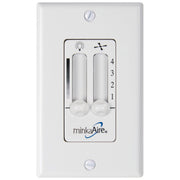 Minka Aire - WC110L - Wall Mount Fan Control - Spacesaver - White
