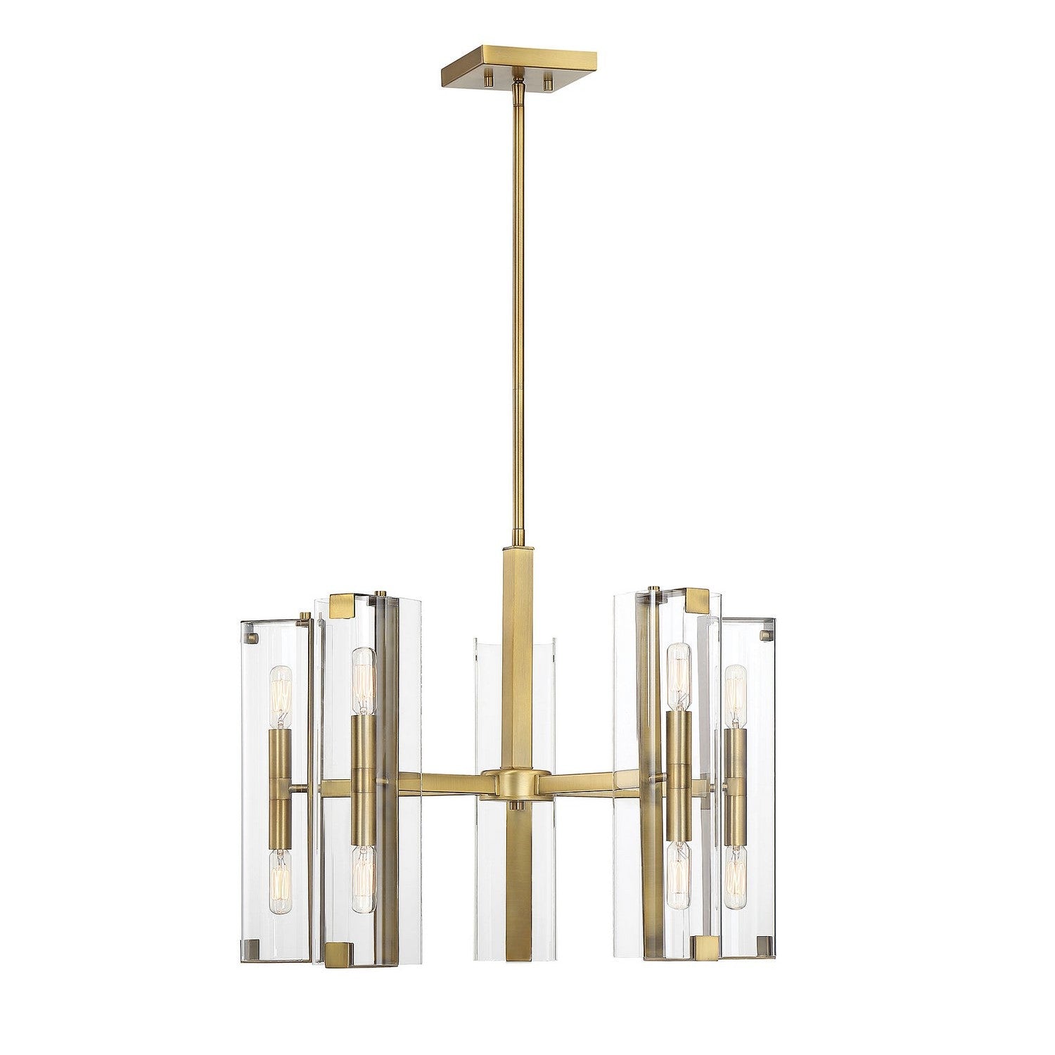 Savoy House - 1-9772-10-322 - Ten Light Chandelier - Winfield - Warm Brass