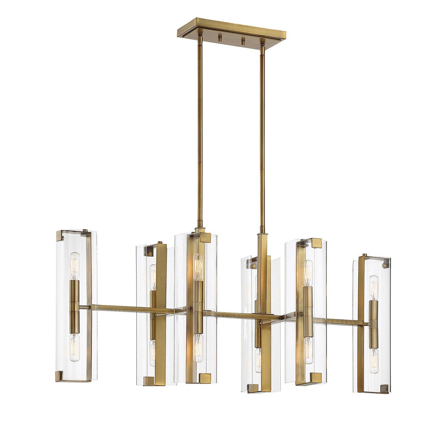 Savoy House - 1-9773-12-322 - 12 Light Chandelier - Winfield - Warm Brass