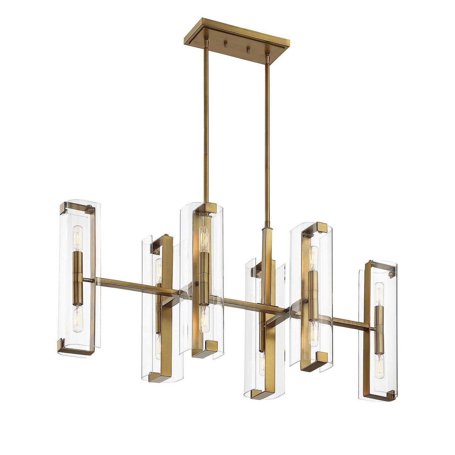 Savoy House - 1-9773-12-322 - 12 Light Chandelier - Winfield - Warm Brass