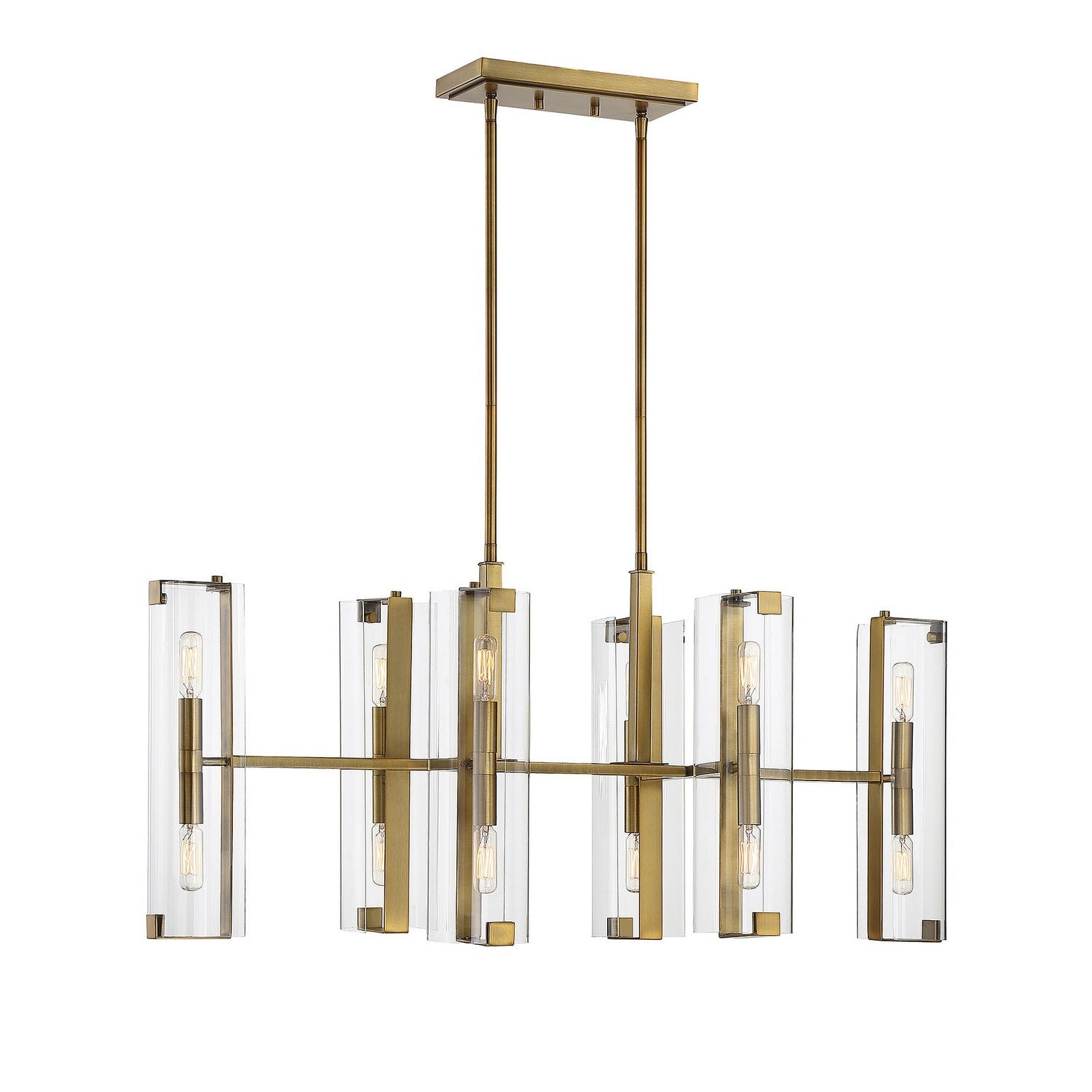 Savoy House - 1-9773-12-322 - 12 Light Chandelier - Winfield - Warm Brass