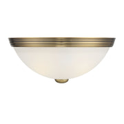 Savoy House - 6-780-11-322 - Two Light Flush Mount - Flush Mount - Warm Brass