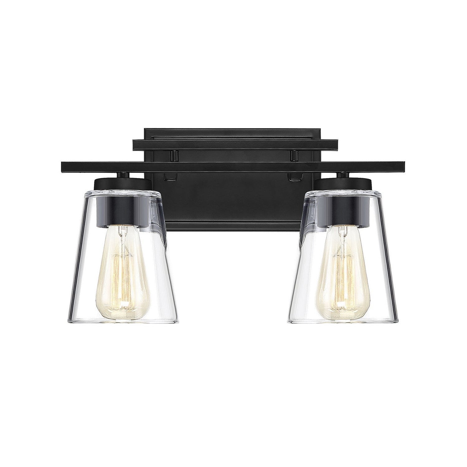 Savoy House - 8-1020-2-BK - Two Light Bath Bar - Calhoun - Black
