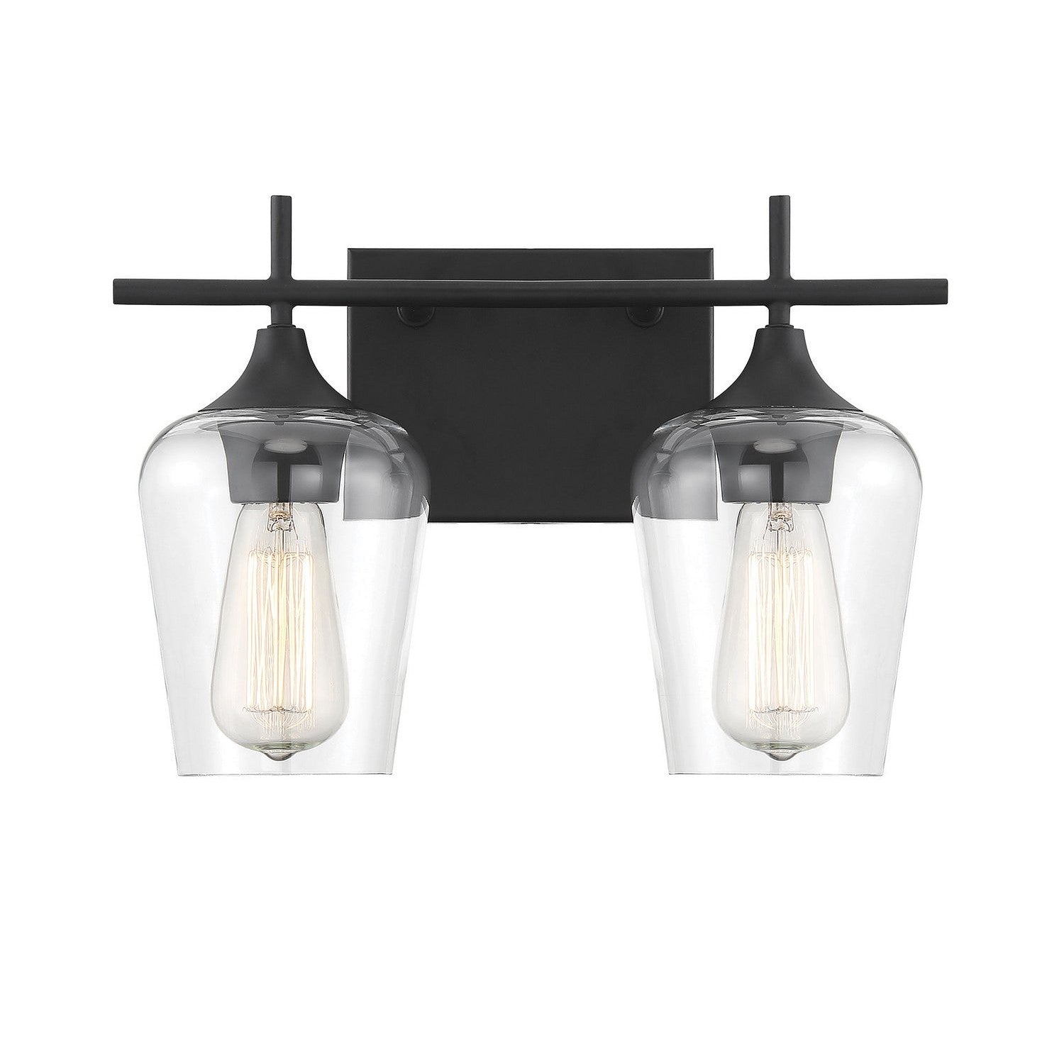 Savoy House - 8-4030-2-BK - Two Light Bath Bar - Octave - Black