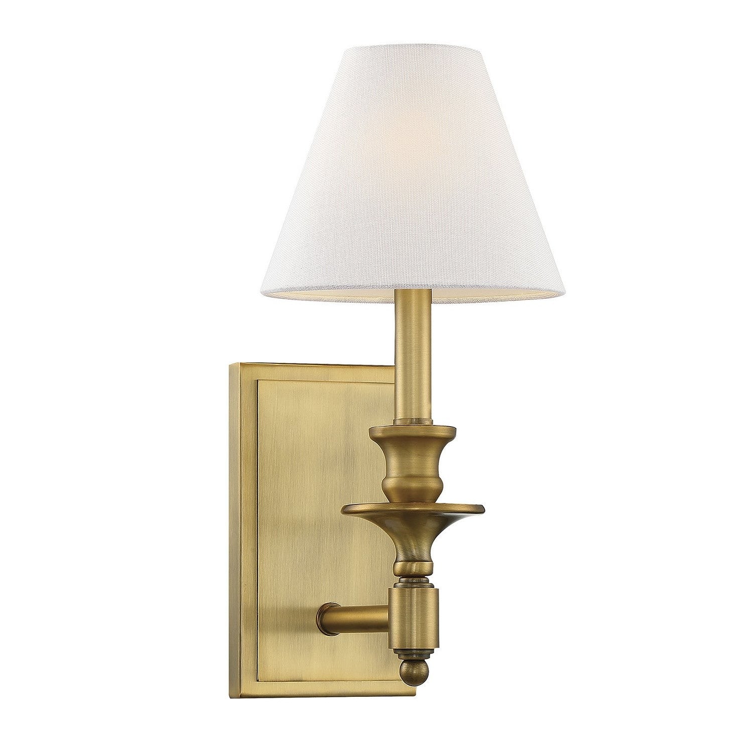 Savoy House - 9-0700-1-322 - One Light Wall Sconce - Washburn - Warm Brass