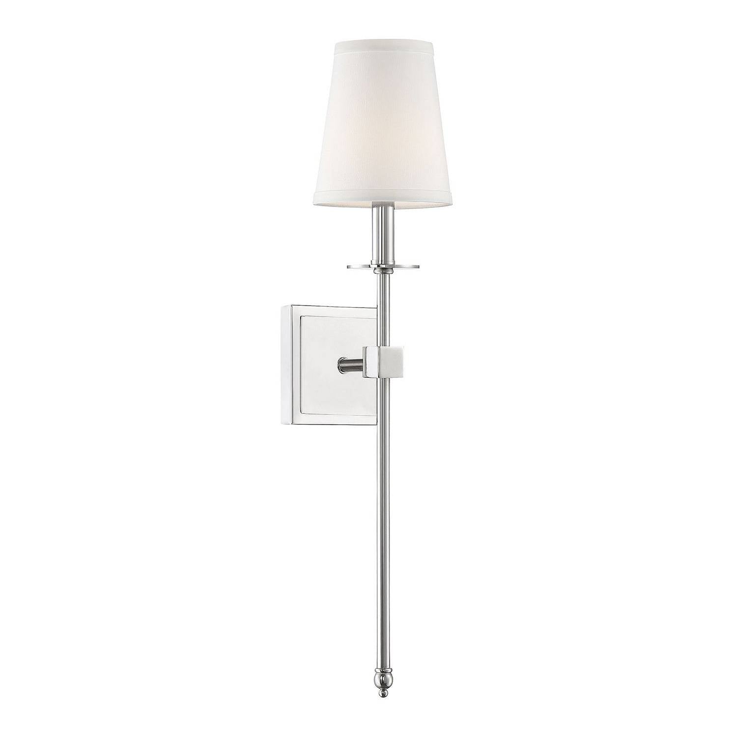 Savoy House - 9-303-1-109 - One Light Wall Sconce - Monroe - Polished Nickel
