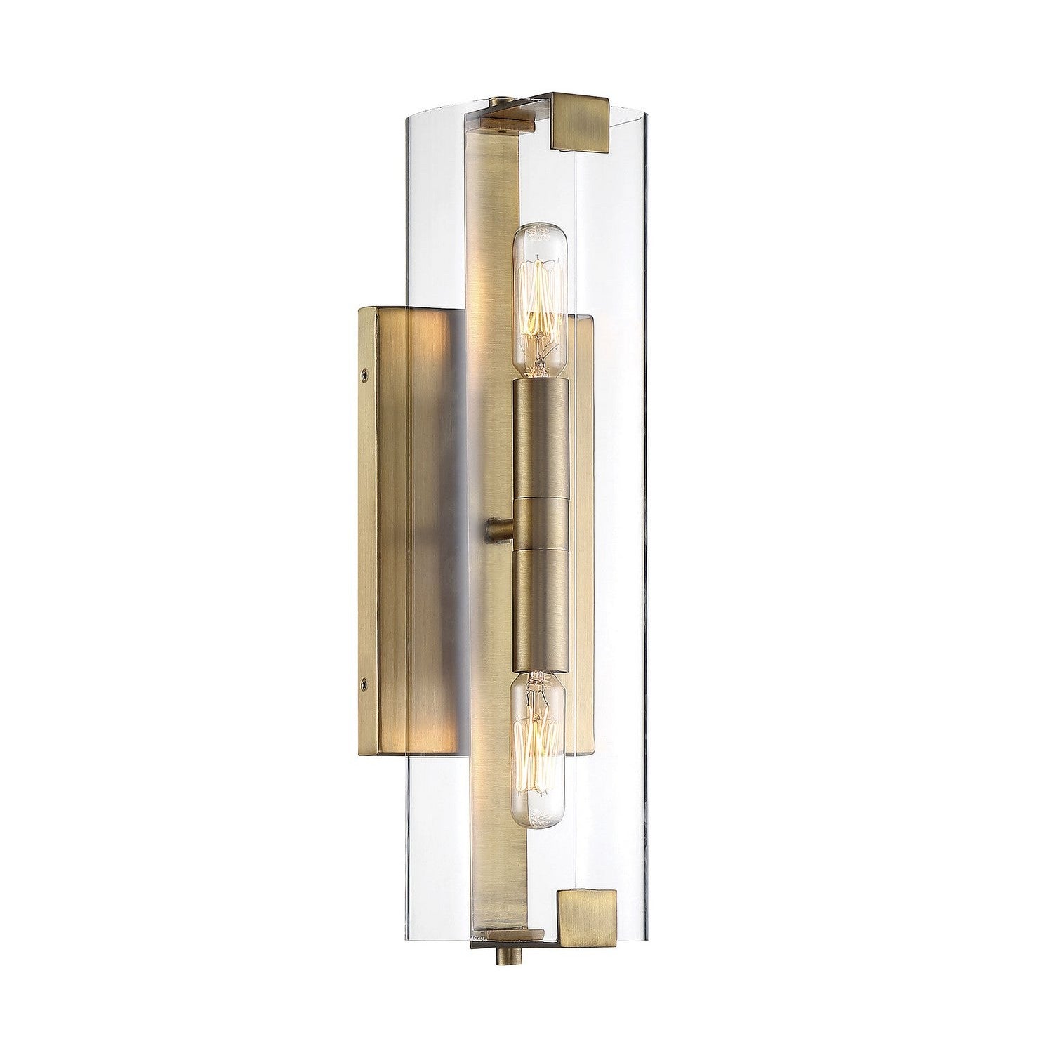 Savoy House - 9-9771-2-322 - Two Light Wall Sconce - Winfield - Warm Brass