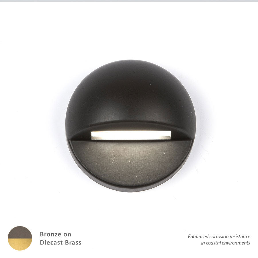 W.A.C. Lighting - 3011-27BBR - LED Deck and Patio Light - 3011 - Bronze On Brass