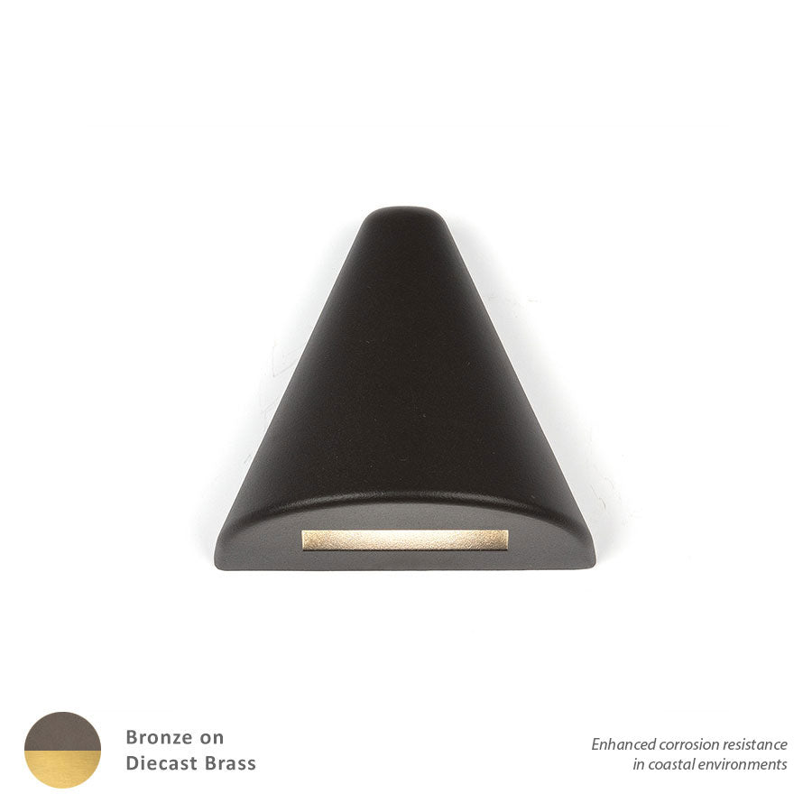 W.A.C. Lighting - 3021-27BBR - LED Deck and Patio Light - 3021 - Bronze On Brass