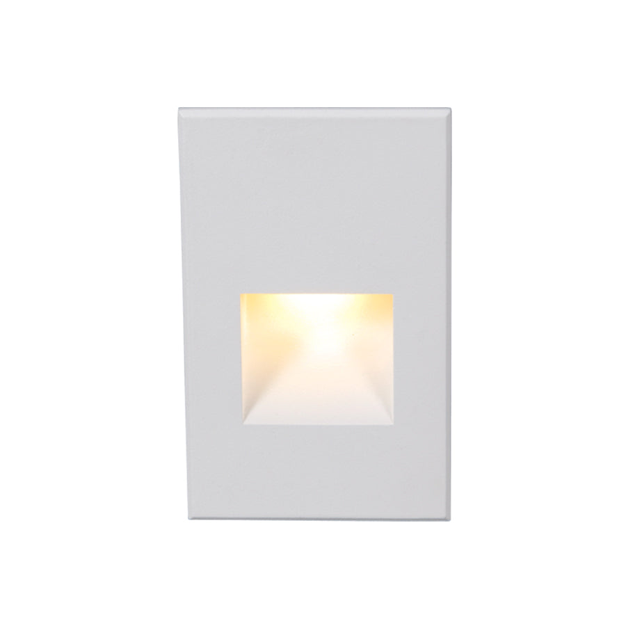 W.A.C. Lighting - 4021-AMWT - LED Step and Wall Light - 4021 - White On Aluminum