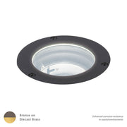 W.A.C. Lighting - 5031-27BBR - LED Well Light - 5031 - Bronze On Brass