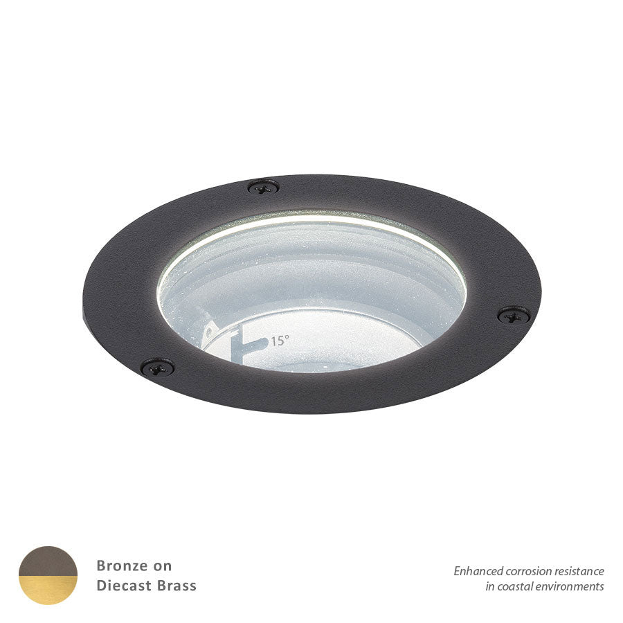 W.A.C. Lighting - 5031-27BBR - LED Well Light - 5031 - Bronze On Brass