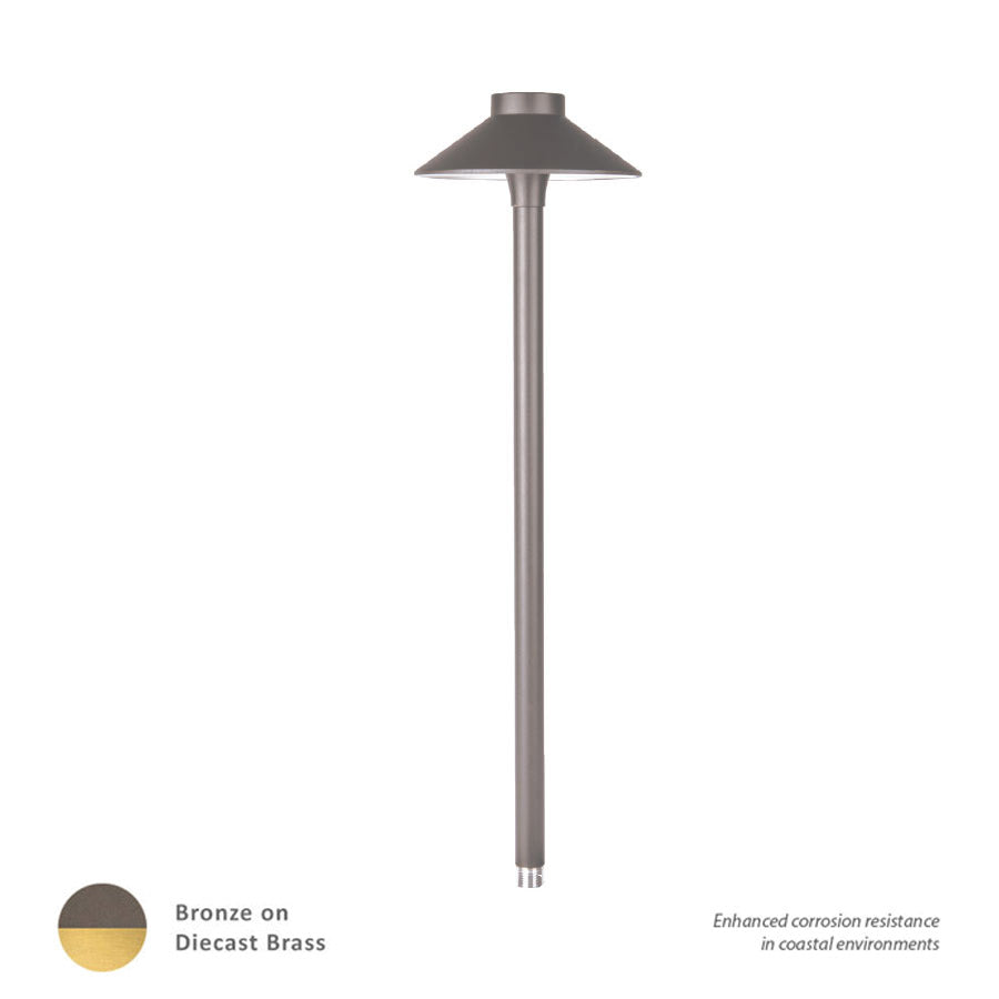 W.A.C. Lighting - 6041-27BBR - LED Area Light - Tiki - Bronze On Brass