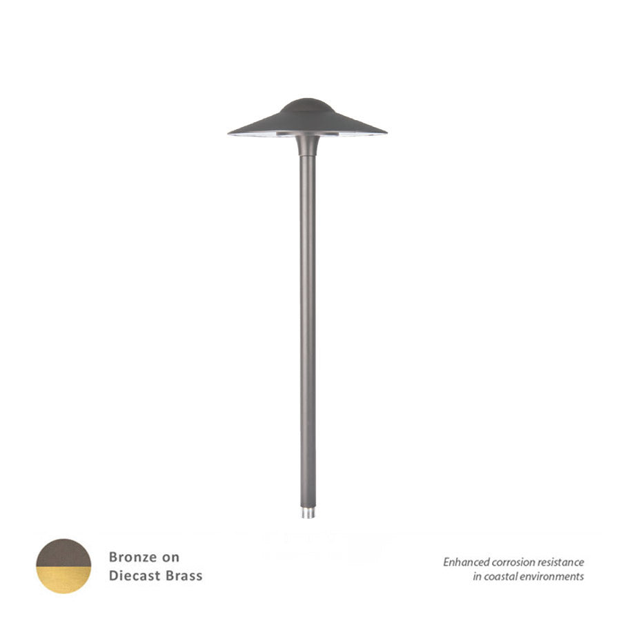 W.A.C. Lighting - 6051-27BBR - LED Area Light - Canopy - Bronze On Brass