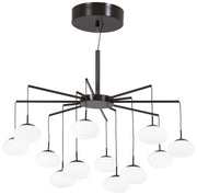 George Kovacs - P8238-671-L - LED Chandelier(Convertible To Semi Flush) - George'S Web - Bronze W/Gold Dust