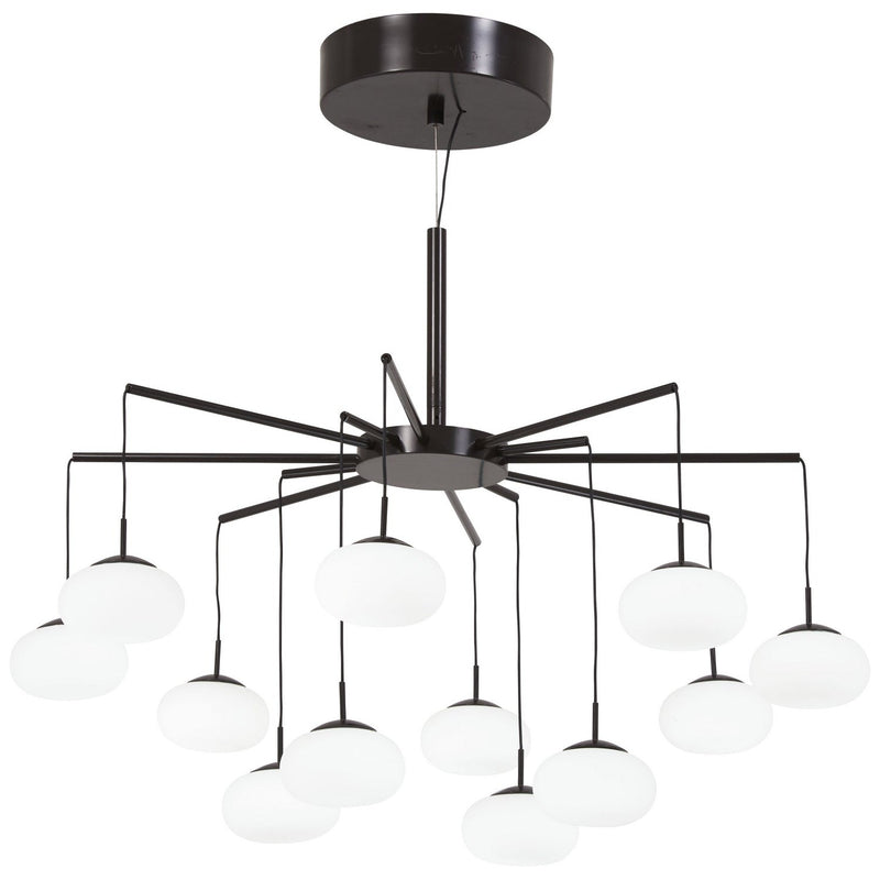 George Kovacs - P8238-671-L - LED Chandelier(Convertible To Semi Flush) - George'S Web - Bronze W/Gold Dust