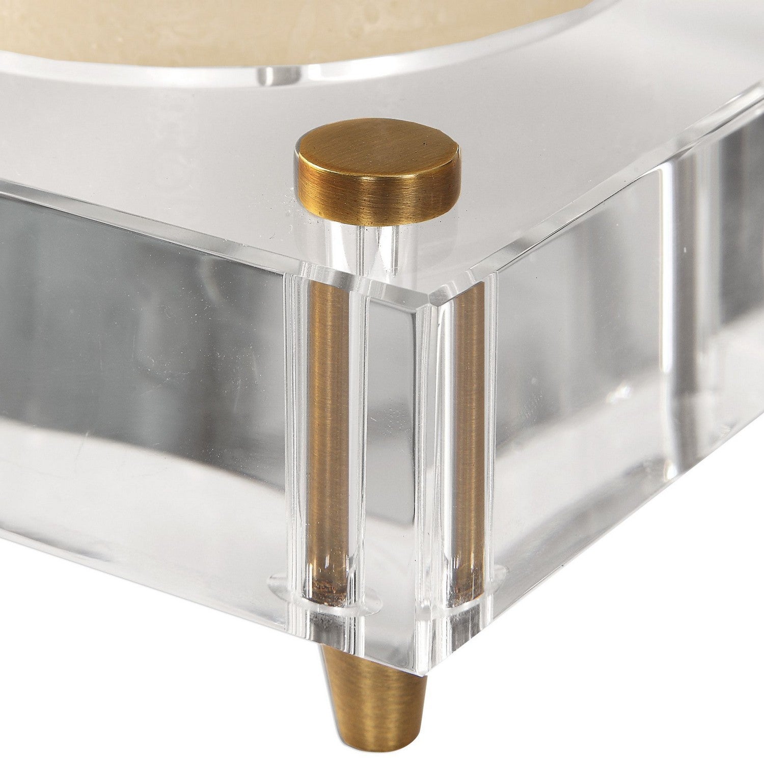 Uttermost - 18643 - Candleholders, Set/2 - Claire - Brass