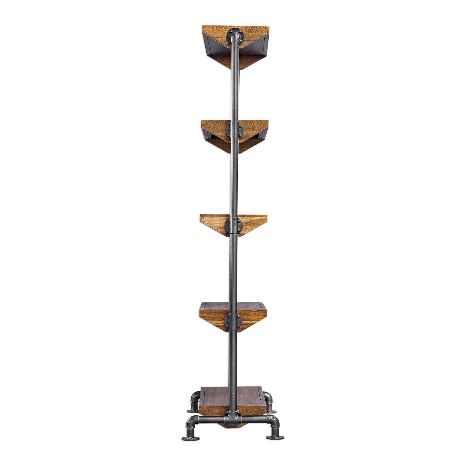 Uttermost - 25414 - Etagere - Rhordyn - Aged Gunmetal