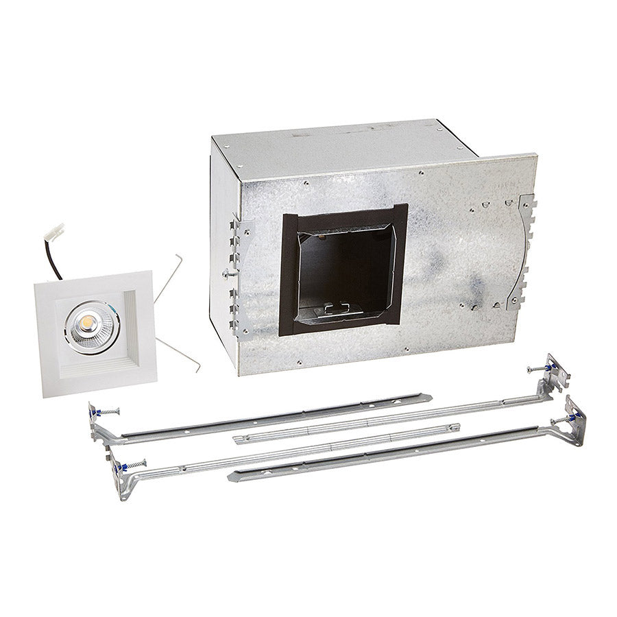 W.A.C. Lighting - MT-3LD111NA-F927WT - LED Single Light New Construction Housing with Trim and Light Engine - Mini Led Multiple Spots - White